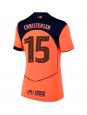 Barcelona Andreas Christensen #15 Replika Tredje Kläder Dam 2025-26 Kortärmad Barcelona Andreas Christensen #15 Replika Tredje Kläder Dam 2025-26 Kortärmad